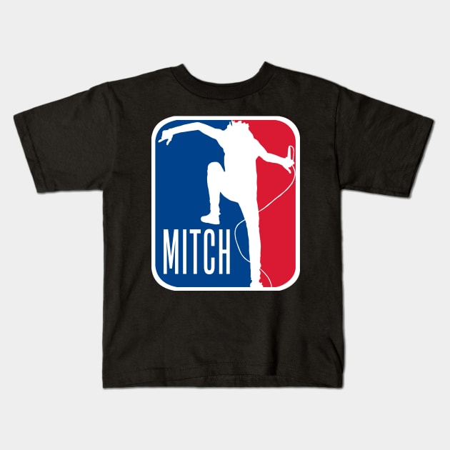 MITCH Kids T-Shirt by The Badin Boomer
